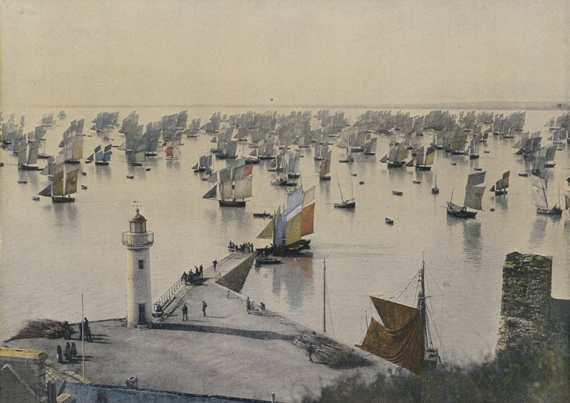 Odjezd rybářských lodí z Cancale (barevné foto) od European Photographer