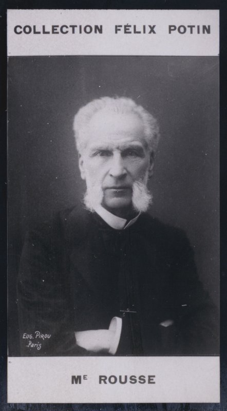 Edmond Rousse (1817) (černobílá fotografie) od European Photographer