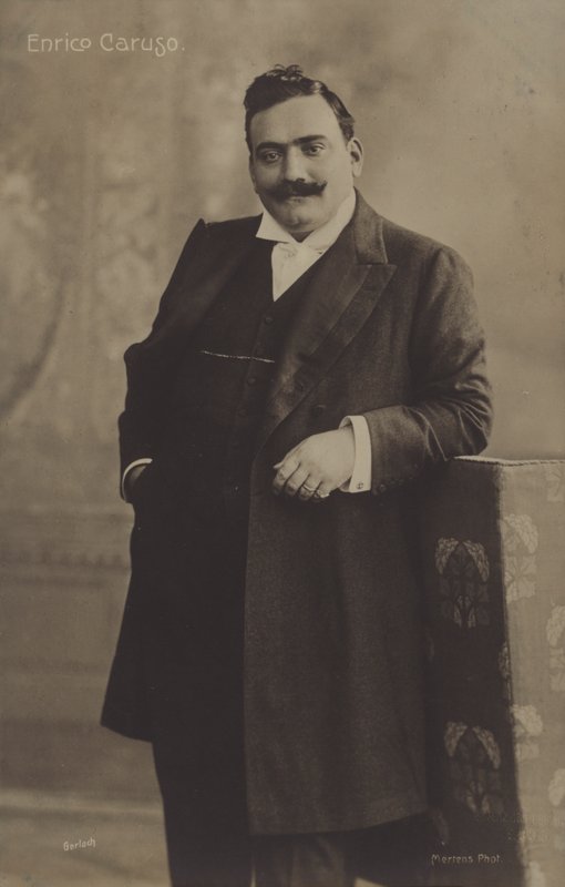 Enrico Caruso , italský operní tenor od European Photographer