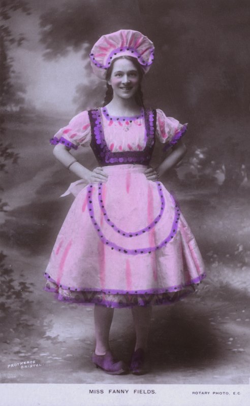 Fanny Fields , americká divadelní herečka (barevné foto) od European Photographer