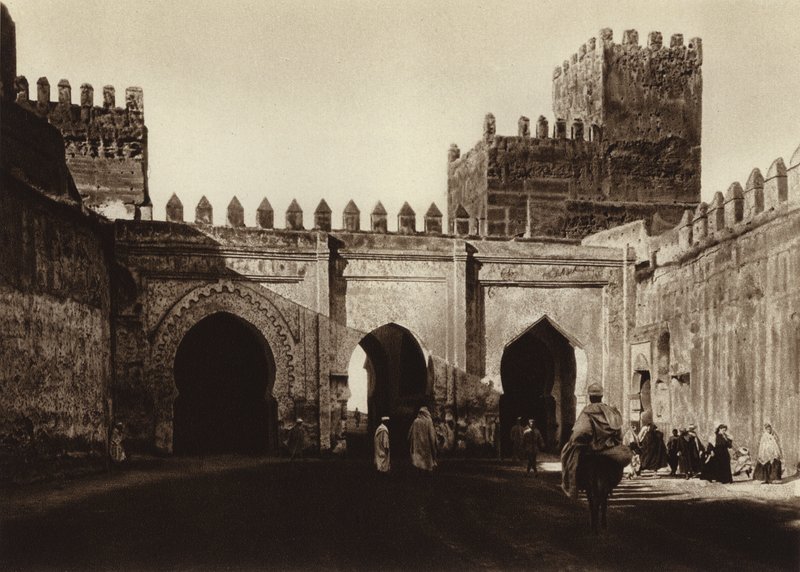 Fez, Andaluská mešita (čb fotografie) od European Photographer