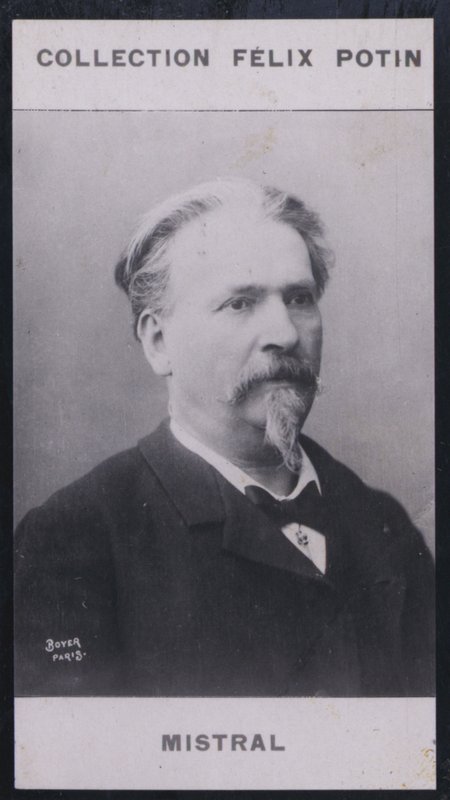 Frederic Mistral (1830) (černobílá fotografie) od European Photographer