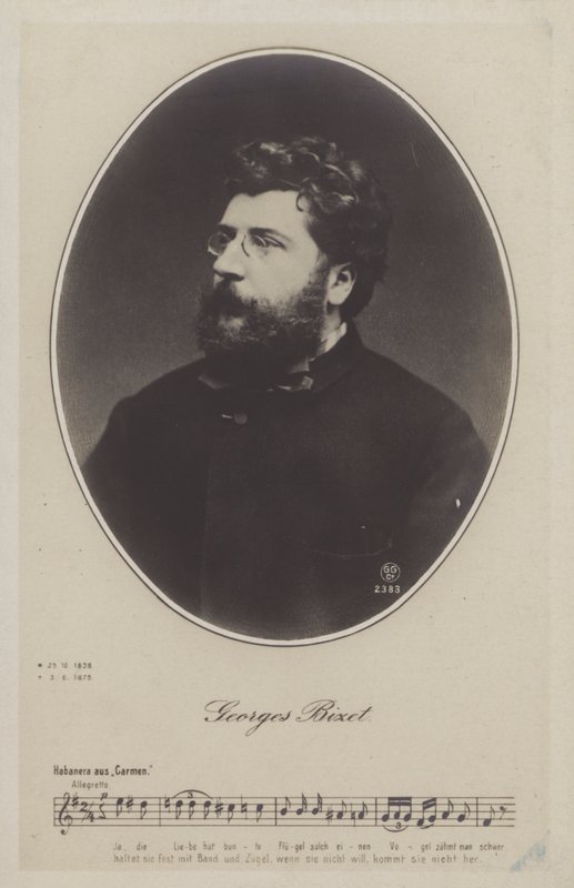 Georges Bizet , francouzský skladatel od European Photographer