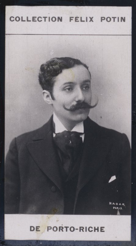 Georges de Porto-Riche (1849) (černobílá fotografie) od European Photographer