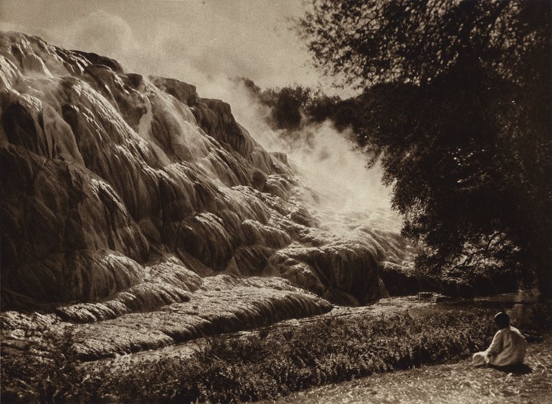 Hammam Meskoutin, Horké prameny (čb fotografie) od European Photographer