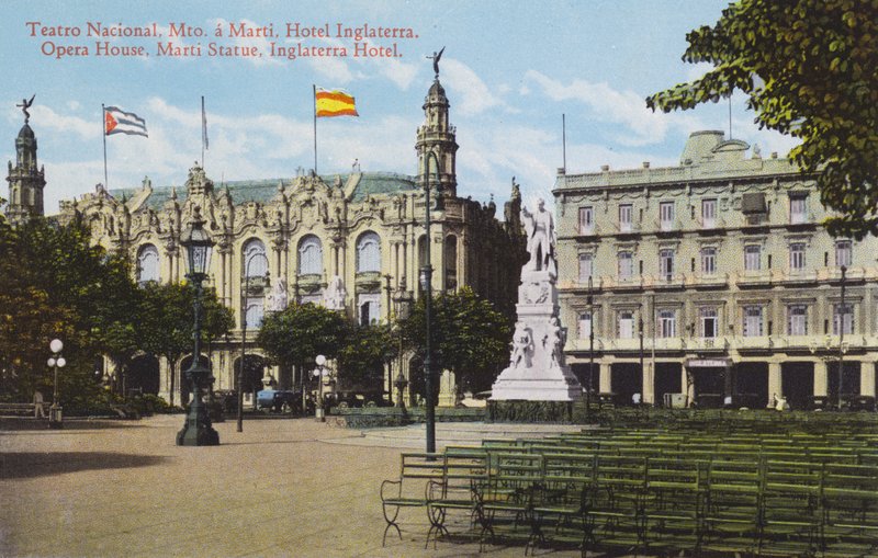 Havana, Kuba: Opera, Socha Marti, Inglaterra Hotel (foto) od European Photographer