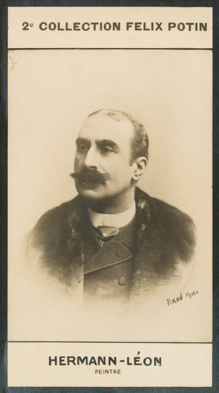 Hermann-Leon, Peintre (černobílá fotografie) od European Photographer