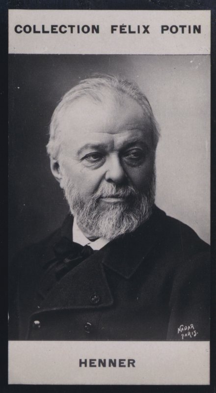 Jean-Jacques Henner (1829) (černobílá fotografie) od European Photographer