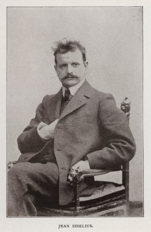 Jean Sibelius (černobílá fotografie) od European Photographer