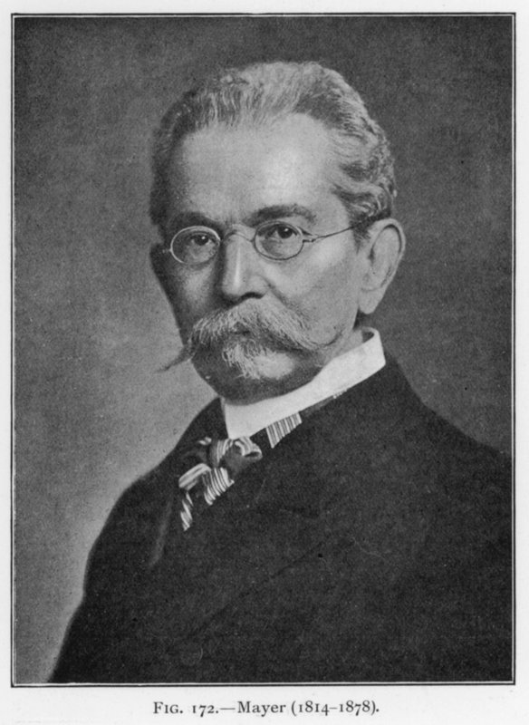Julius Robert Mayer (1814-1878), portrét (čb foto) od European Photographer