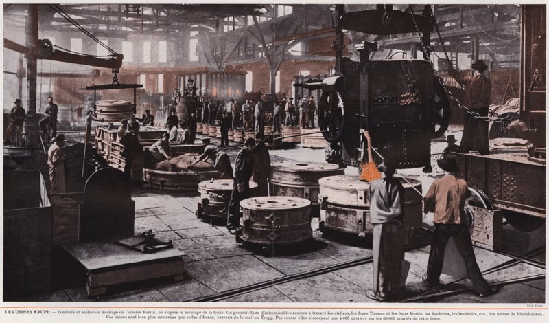 Les Usines Krupp (černobílá fotografie) od European Photographer