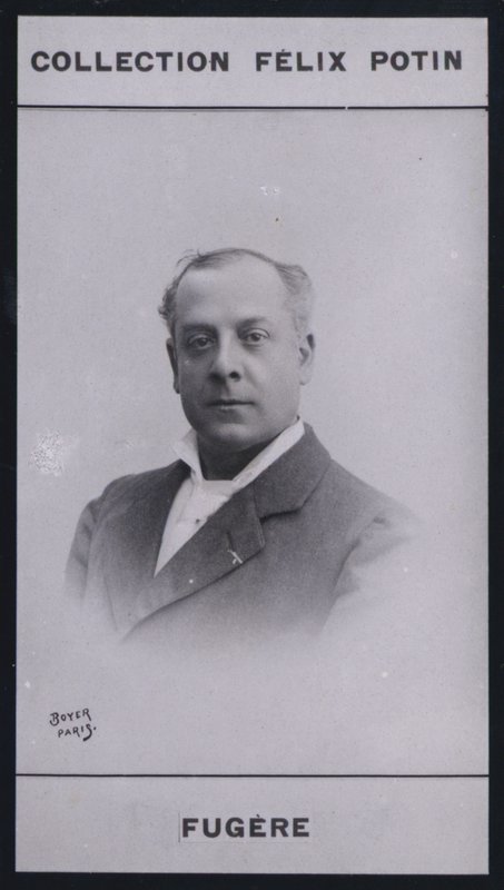 Lucien Fugere (1848) (černobílá fotografie) od European Photographer