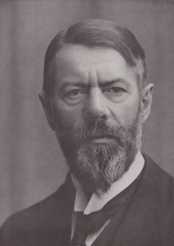 Max Weber, německý historik a ekonom (čb fotografie) od European Photographer
