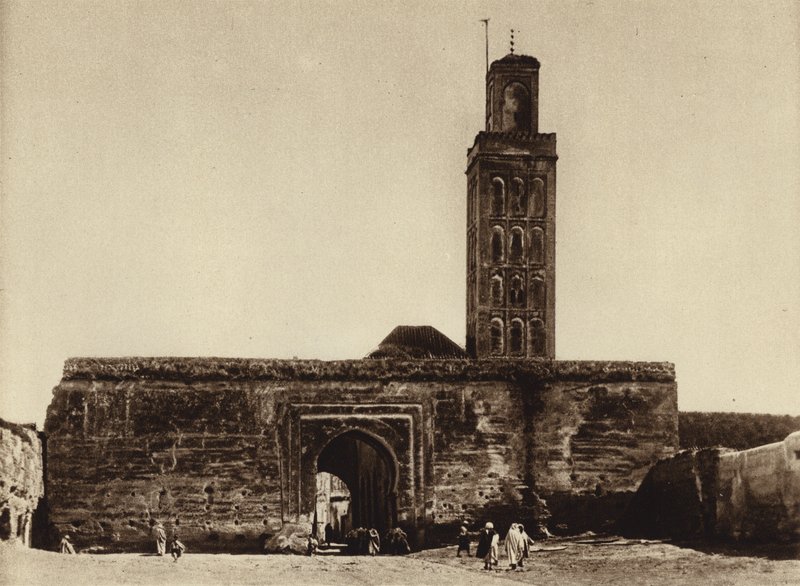 Meknes, mešita (černobílá fotografie) od European Photographer