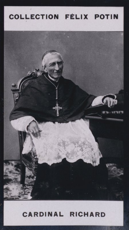 Mgr Benjamin Richard (1819) (černobílá fotografie) od European Photographer