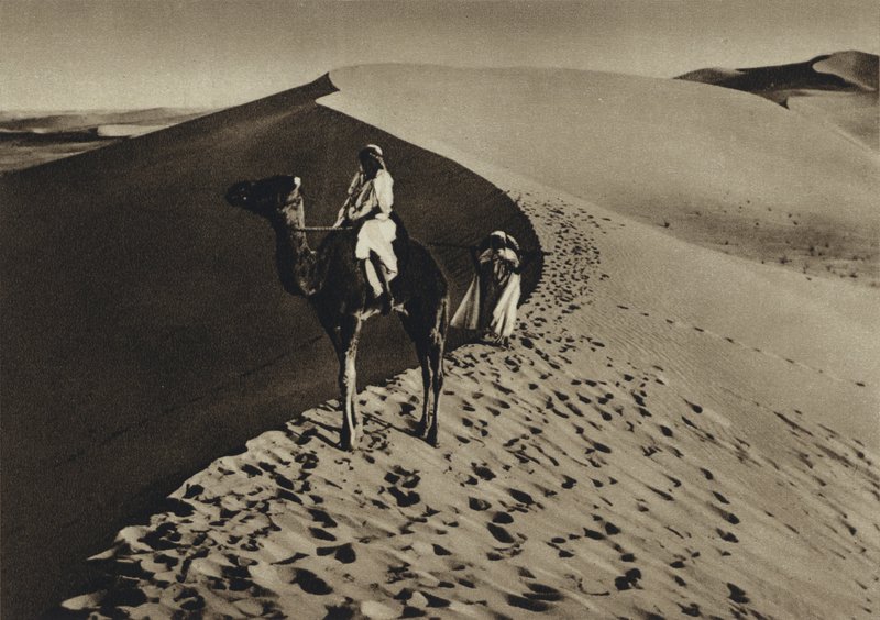 Severní Afrika, Sahara (čb fotografie) od European Photographer