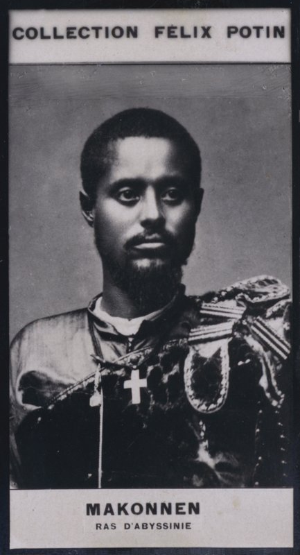 Ras Makonnen (1844) (černobílá fotografie) od European Photographer