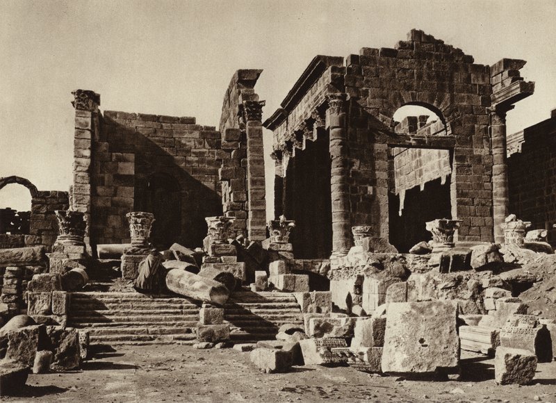 Sbeitia, Temple (čb fotografie) od European Photographer