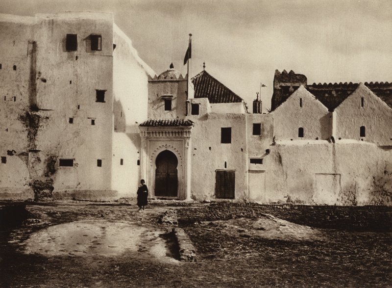 Tetuan, Pohled na staré město (čb fotografie) od European Photographer