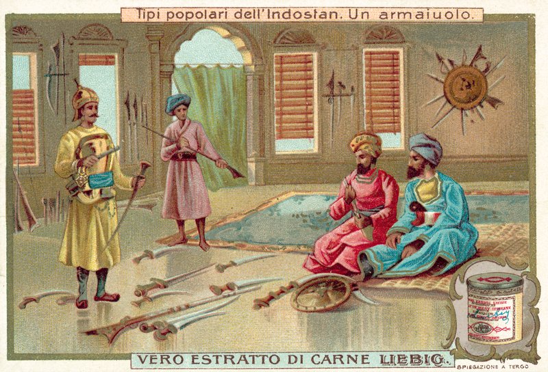Puškař (chromolitho) od European School