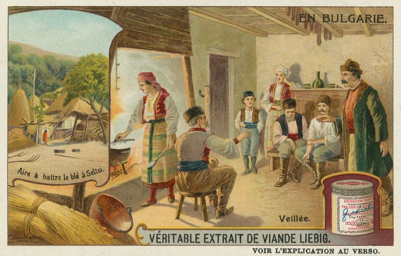 Bdění a mlácení pšenice v Secke od European School