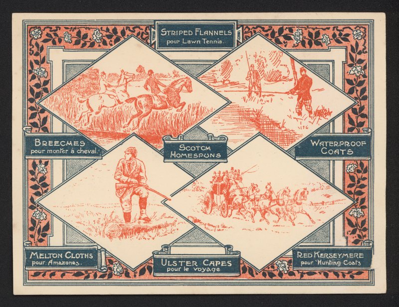 Reklama na dodavatele outdoorového oblečení (color litho) od European School