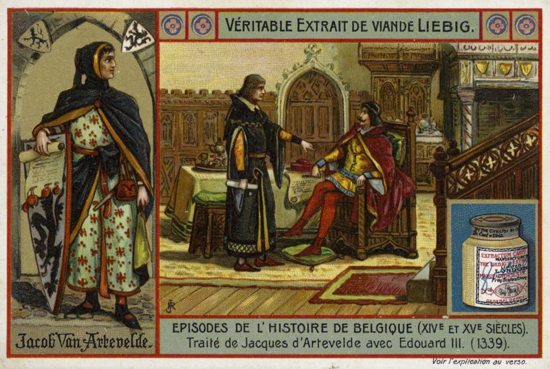 Dohoda o smlouvě mezi Jacobem van Arteveldem z Gentu a anglickým králem Edwardem III., 1339 od European School