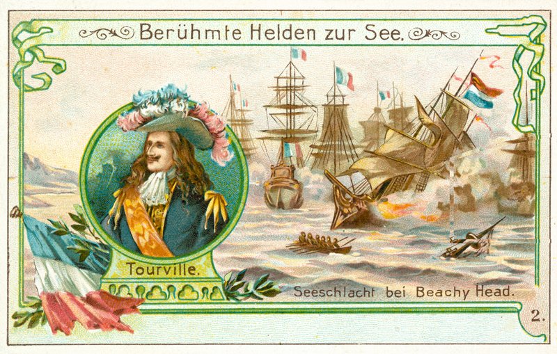 Anne Hilarion de Tourville, francouzský admirál, a bitva u Beachy Head od European School