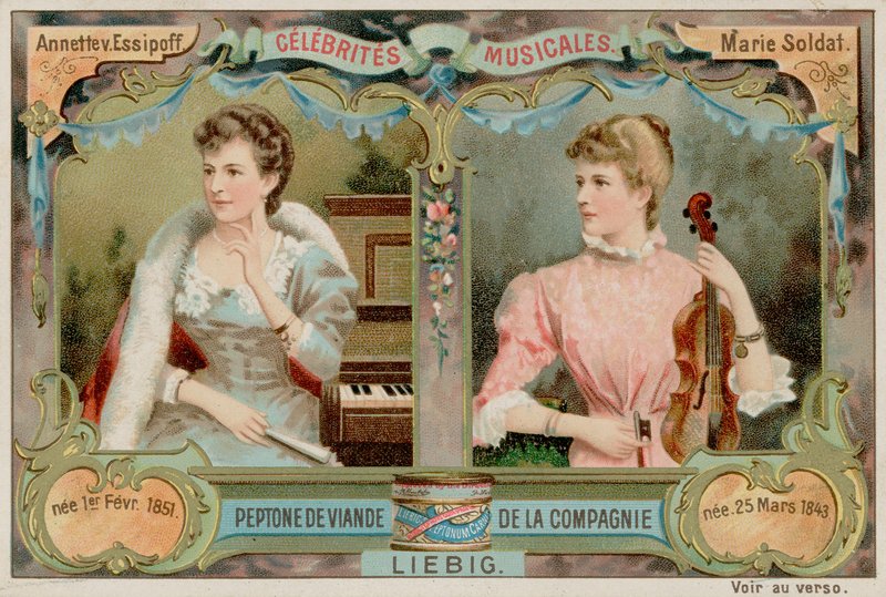 Annette von Essipoff a Marie soldat od European School