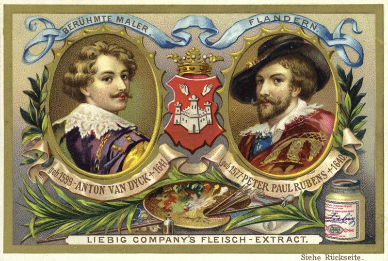 Anthony van Dyck a Peter Paul Rubens, vlámští umělci od European School
