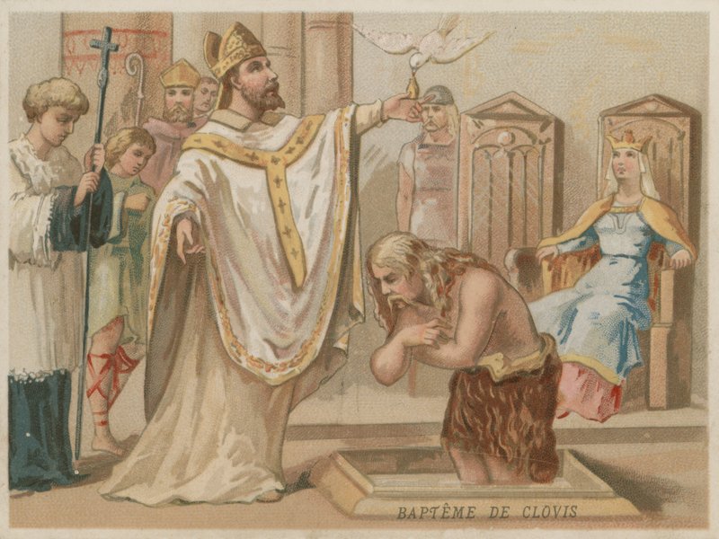 Křest Chlodvíka I., krále Franků, Štědrý den 496 od European School