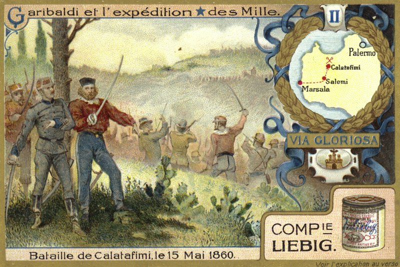 Bitva u Calatafimi, Sicílie, 15. května 1860 od European School