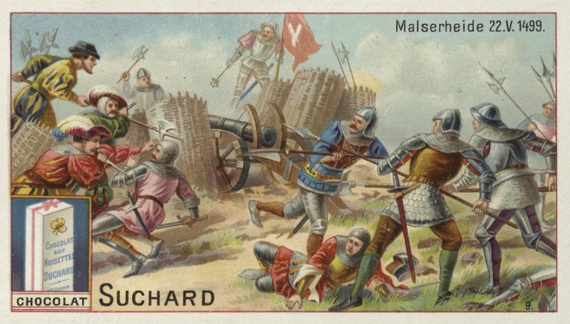 Bitva u Calvenu (bitva u Malserheide), Švýcarsko, 22. května 1499 od European School