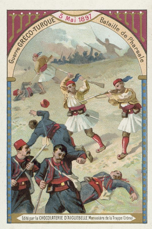 Bitva u Farsaly, řecko-turecká válka, 5. května 1897 od European School