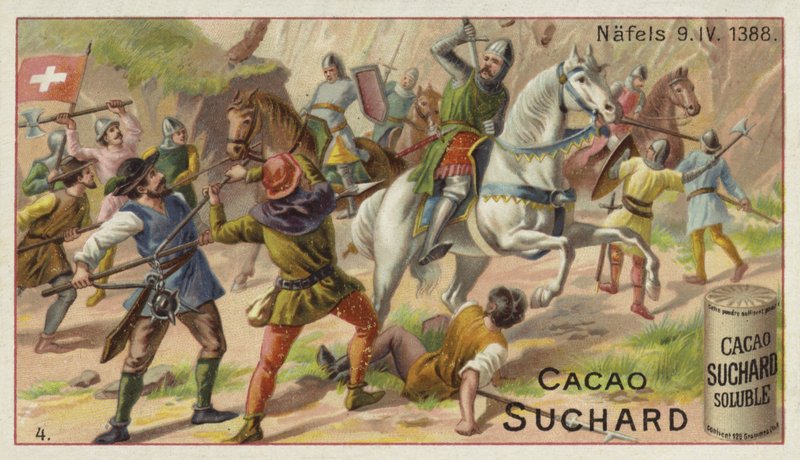 Bitva u Naefels, Švýcarsko, 9. dubna 1388 od European School
