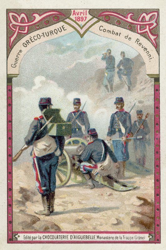 Bitva u Revenni, řecko-turecká válka, duben 1897 od European School