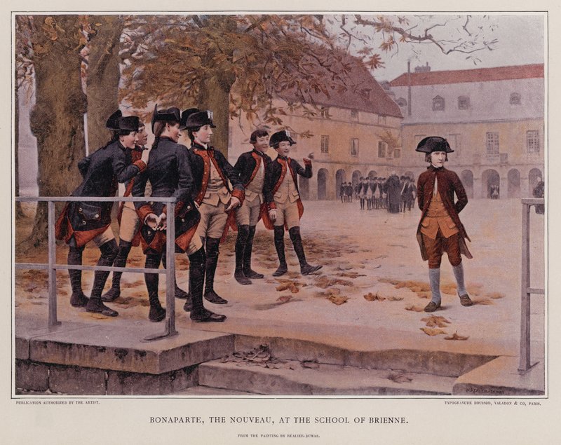 Bonaparte ve škole v Brienne od European School