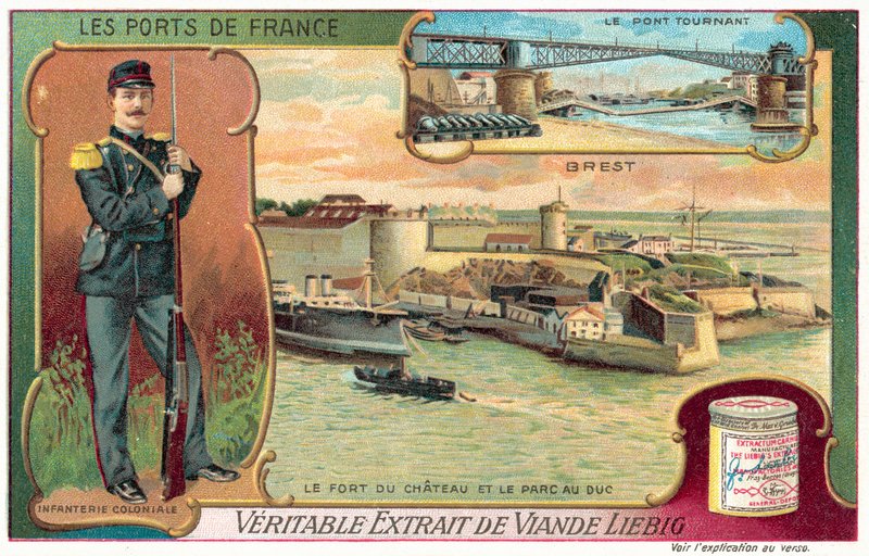 Brest (chromolitho) od European School