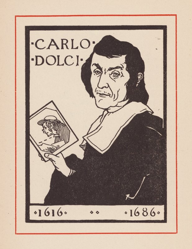 Carlo Dolci, italský barokní umělec (litografie) od European School