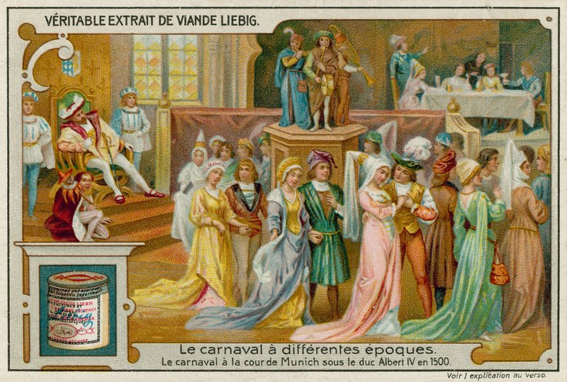 Karneval v Mnichově v 1500s od European School