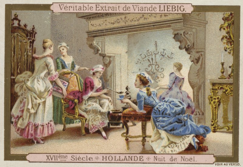 Vánoční noc, Nizozemsko, 17. století od European School