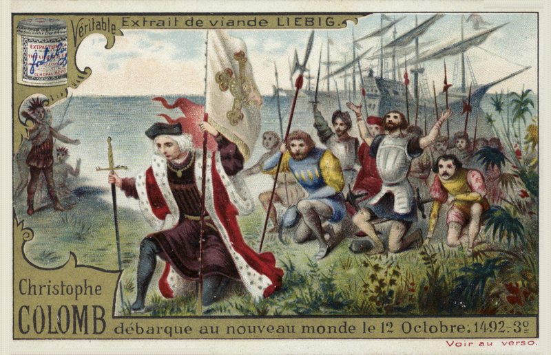 Kryštof Kolumbus se vylodí v Novém světě, 12. října 1492 od European School