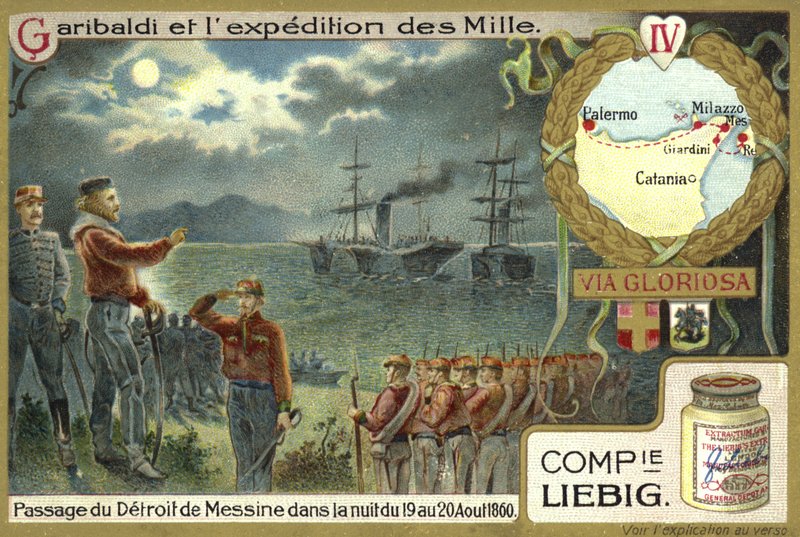Přeplavení Messinské úžiny v noci z 19. na 20. srpna 1860 od European School