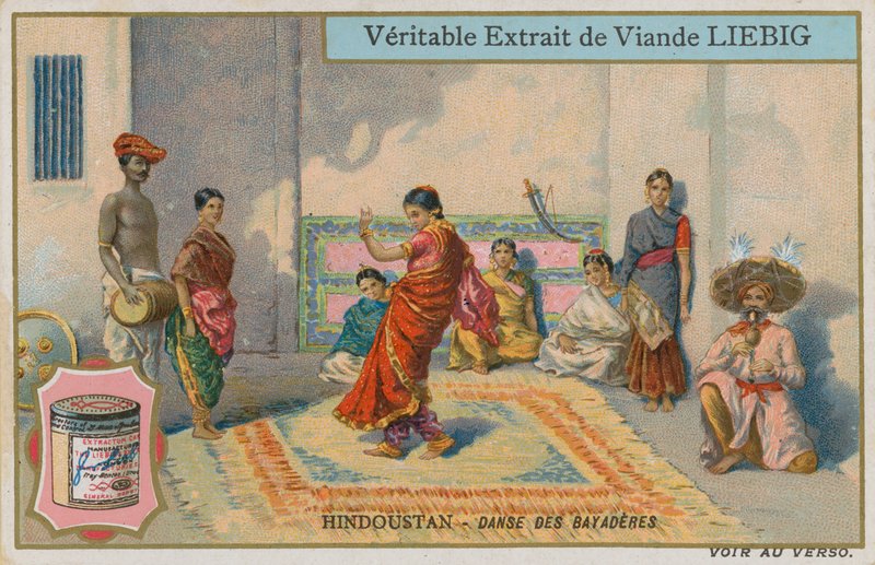 Tanec tančících dívek v Hindustanu od European School