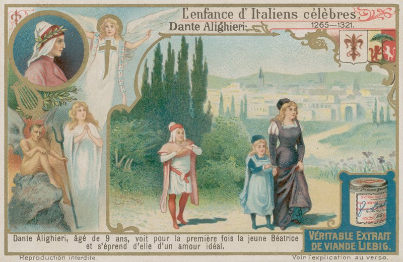 Dante Alighieri vidí Beatrice poprvé v devíti letech od European School