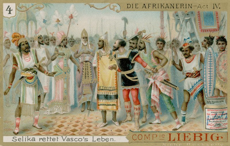 Die Afrikanerin: Act 4 (I) od European School