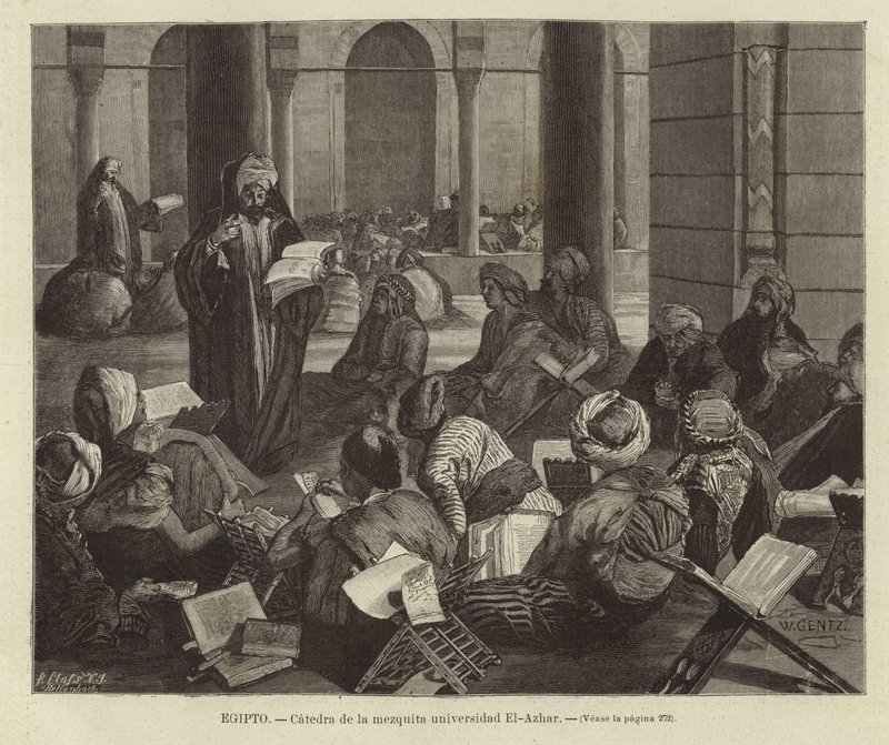 Egypt - Předseda mešity univerzity Al-Azhar od European School