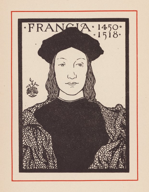 Francesco Francia, italský umělec (litografie) od European School