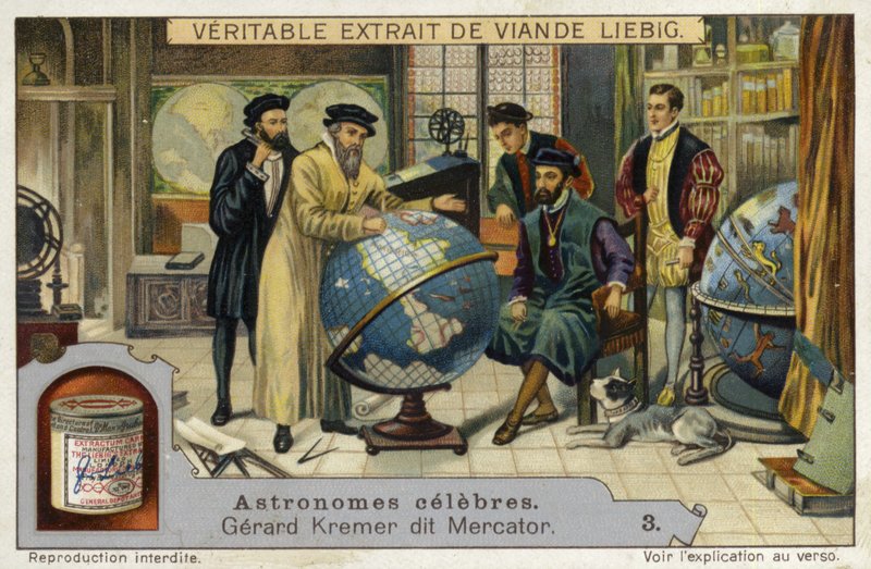 Gerardus Mercator , vlámský kartograf a matematik od European School