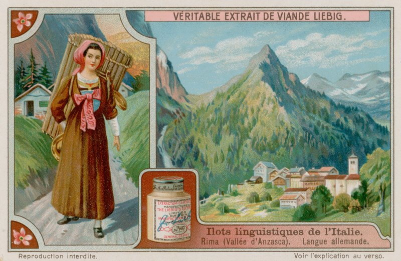 Německy mluvící Rima v údolí Valle dAnzusca od European School